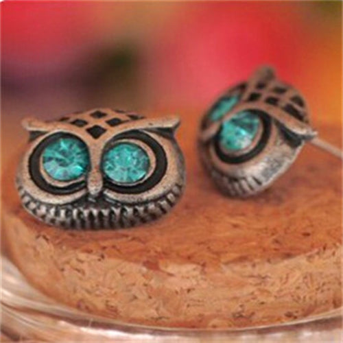 Big Eye Owl Earrings