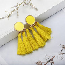 Load image into Gallery viewer, Round Drop Earrings