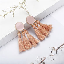 Load image into Gallery viewer, Round Drop Earrings