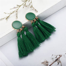 Load image into Gallery viewer, Round Drop Earrings